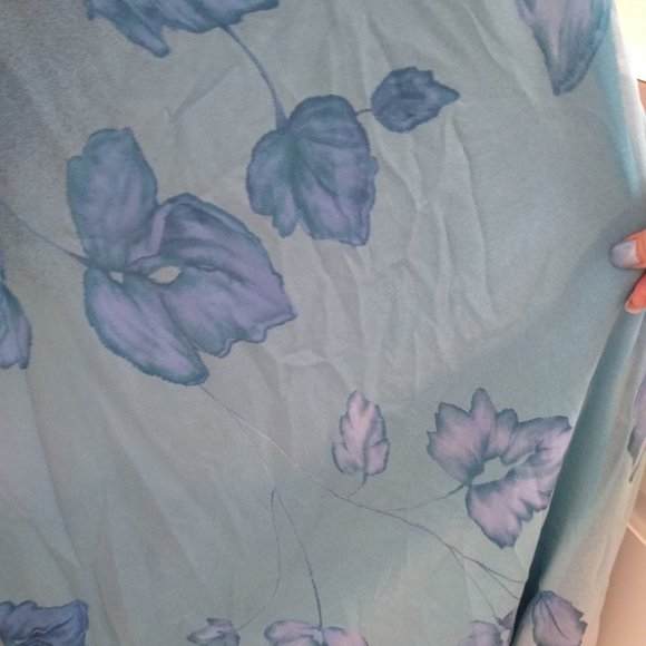 Sleeveless Maxi Dress, Blue Ombre, Vintage (late 90s) Regine Los Angeles - S - Picture 11 of 16